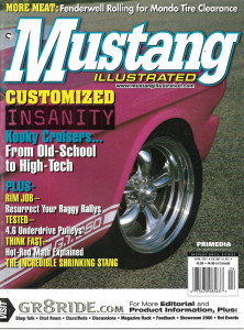 MUSTANG ILLUSTRATED 2001 MAY - '73 ROUSH, '65 1000HP, HEAD PORTING, MOD-MOTORS